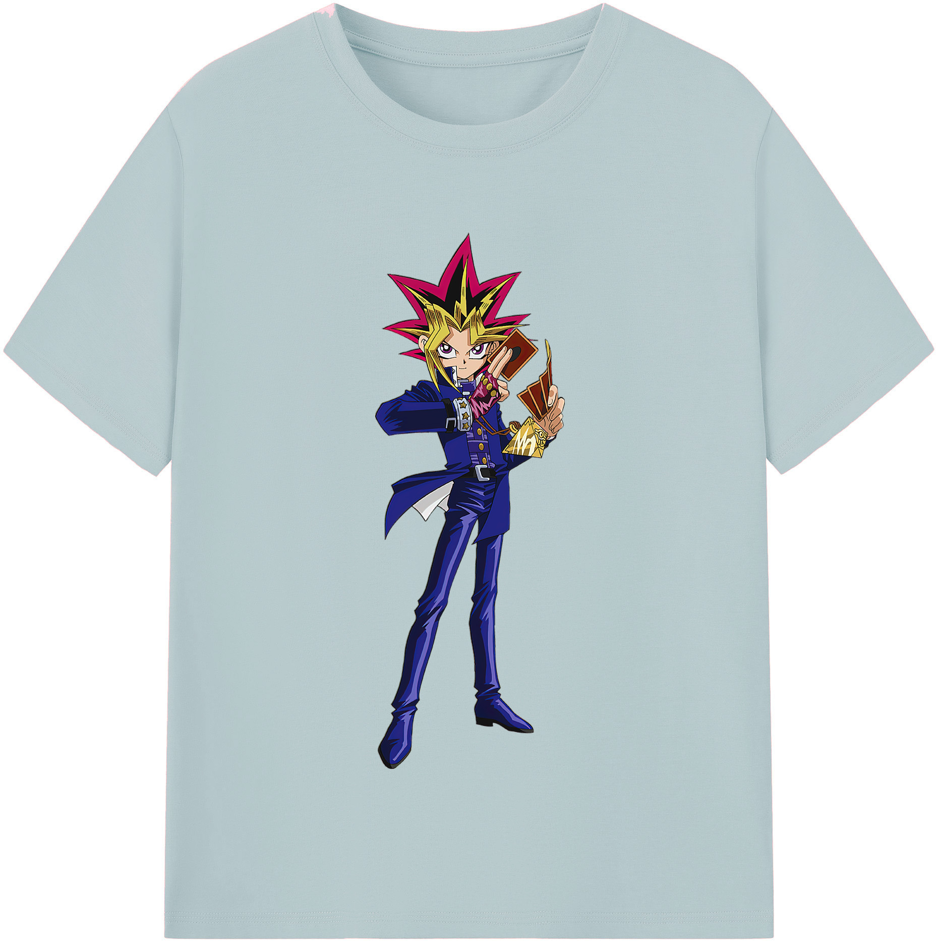（画像用） 遊☆戯☆王 Yu-Gi-Oh! 綿100％半袖Tシャツ（フロントプリント）